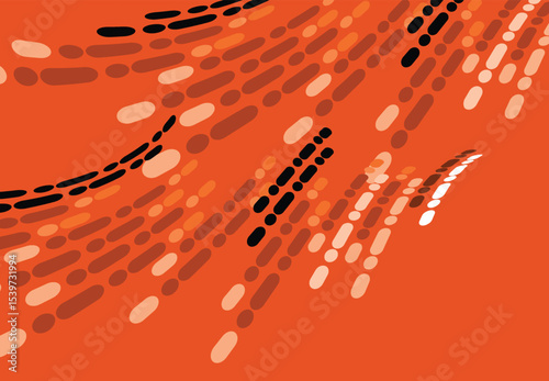 Abstract geometric retro background with diagonal lines and shapes. Vector illustration