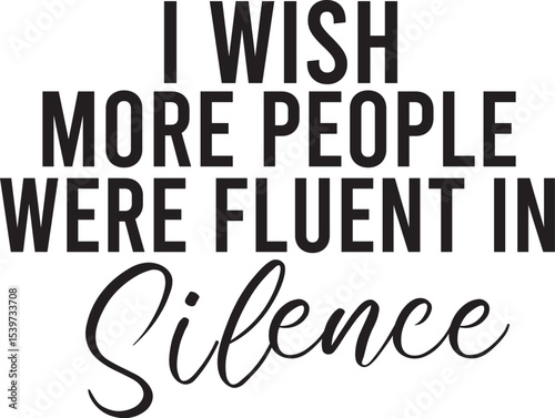 I wish more people were fluent silence eps design