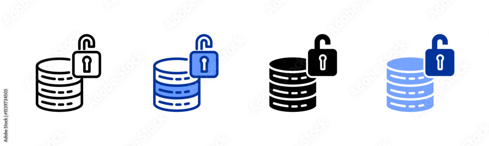 Access icon sheet multiple style collection Access icon sheet multiple style collection