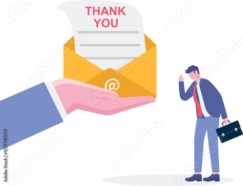 Thank you message, appreciation or greeting to client,
