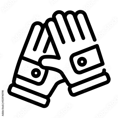 This Glove icon is suitable for Padel, Racket Sport, etc