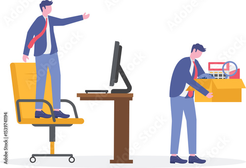 Employee attrition and human resources staff changing.
