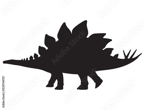 STEGOSAURUS SILHOUETTE