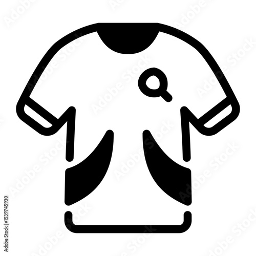 This Padel Jersey icon is suitable for Padel, Racket Sport, etc
