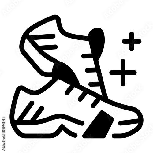 This Padel Shoes icon is suitable for Padel, Racket Sport, etc