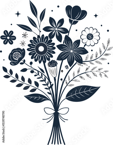 abstract floral background