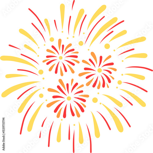 Colorful Firework