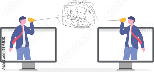 Bad communication, misunderstanding create confusion in work,

