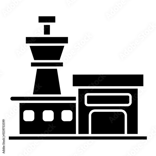 Airport icon design 