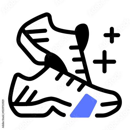 This Padel Shoes icon is suitable for Padel, Racket Sport, etc