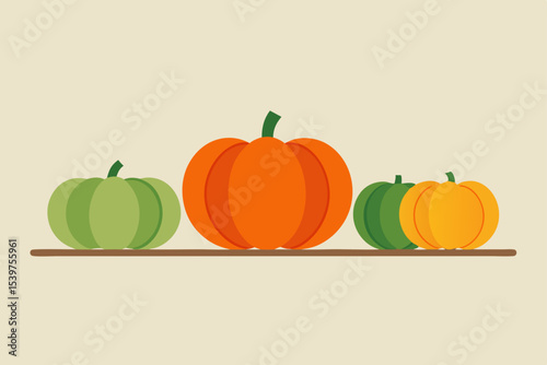 Autumn Harvest A Colorful Collection of Pumpkins