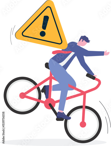 Caution or mistake attention, risk alarm with exclamation point symbol, error or failure warning,


