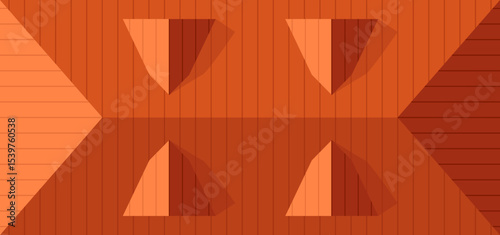 House Top View Illustration