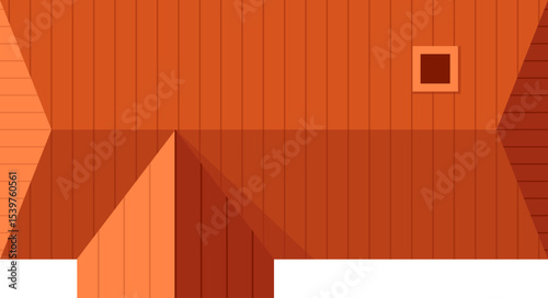 House Top View Illustration