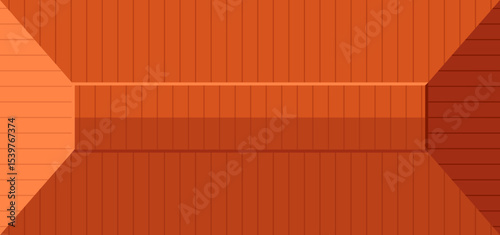 House Top View Illustration