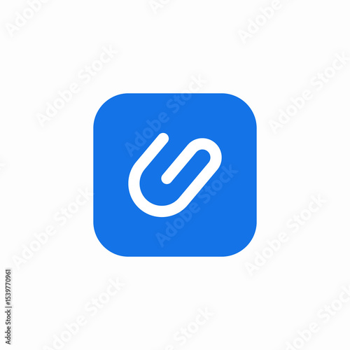 file attach icon sign vector