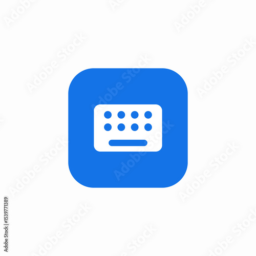 keyboard function icon sign vector