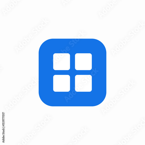 menu application icon sign vector