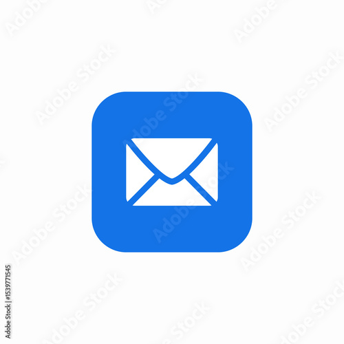 message envelope letter icon sign vector