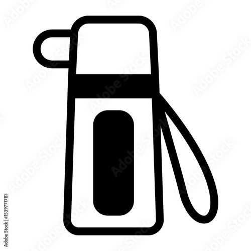 This Flask icon is suitable for Camping, Outdoor Activity, Summer Vacation, etc