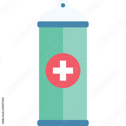 disinfectant vector flat illustration