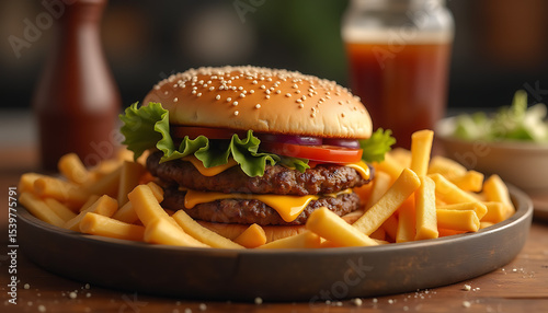 fast food lunch
