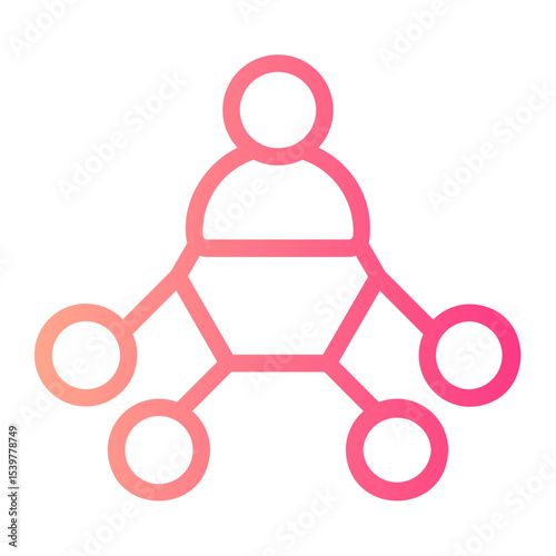 organization gradient icon