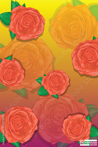 Flower background vector illustration design