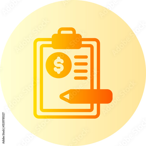 contract gradient icon
