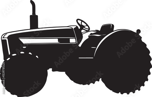 TRACTOR SILHOUETTE