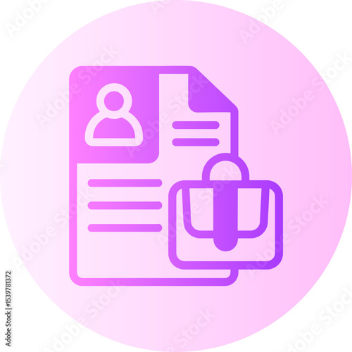 CV gradient icon