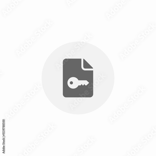file lock icon sign vector