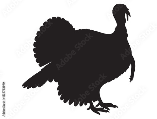 TURKEY BIRD SILHOUETTE