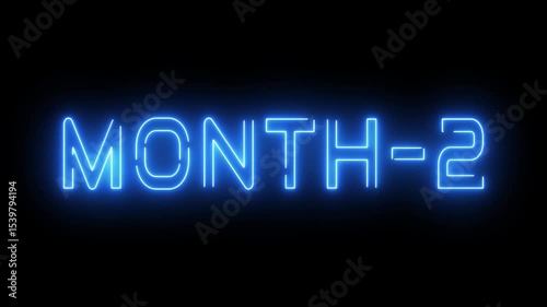  Calendar Month Animation. Calendar Date Events.