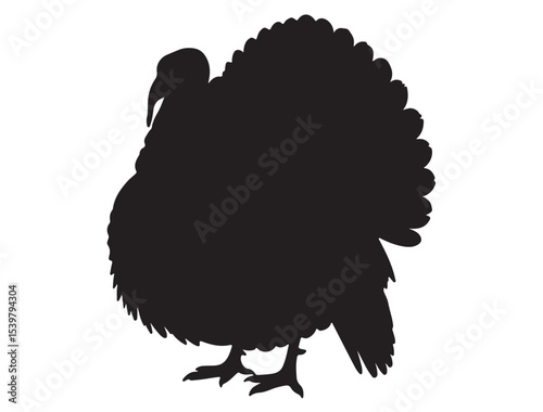 TURKEY BIRD SILHOUETTE
