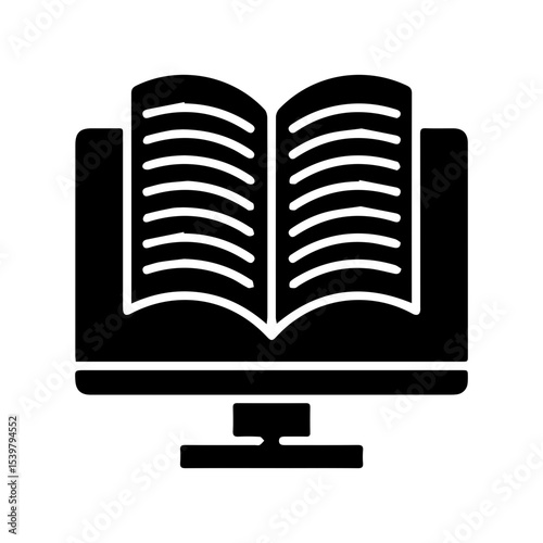  Ebook Glyph Icon