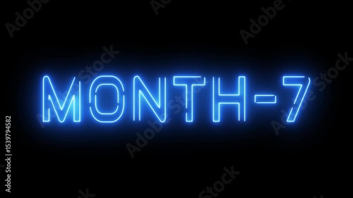  Calendar Month Animation. Calendar Date Events.