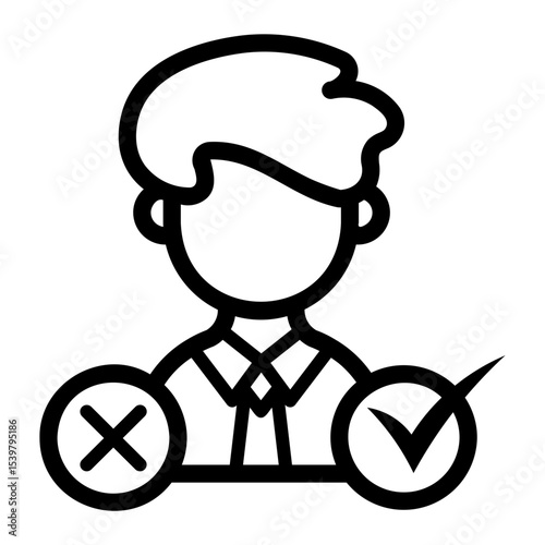 decision making Line Icon