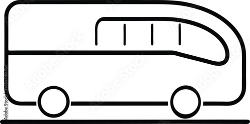 bus icon vector illustration