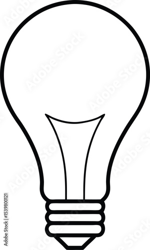 light bulb vector illustration