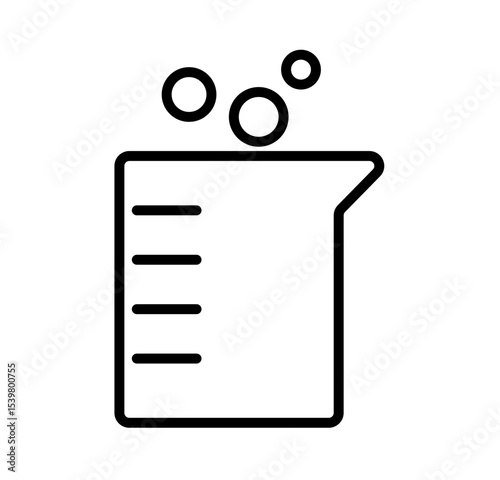 scientific data vector icon