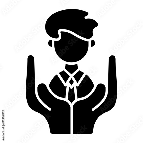 human right Solid icon