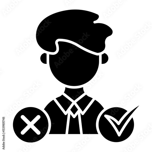 decision making Solid icon