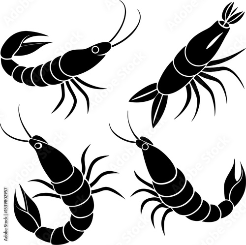 set of lobster