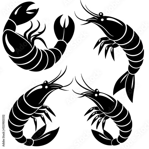 black and white cartoon insects