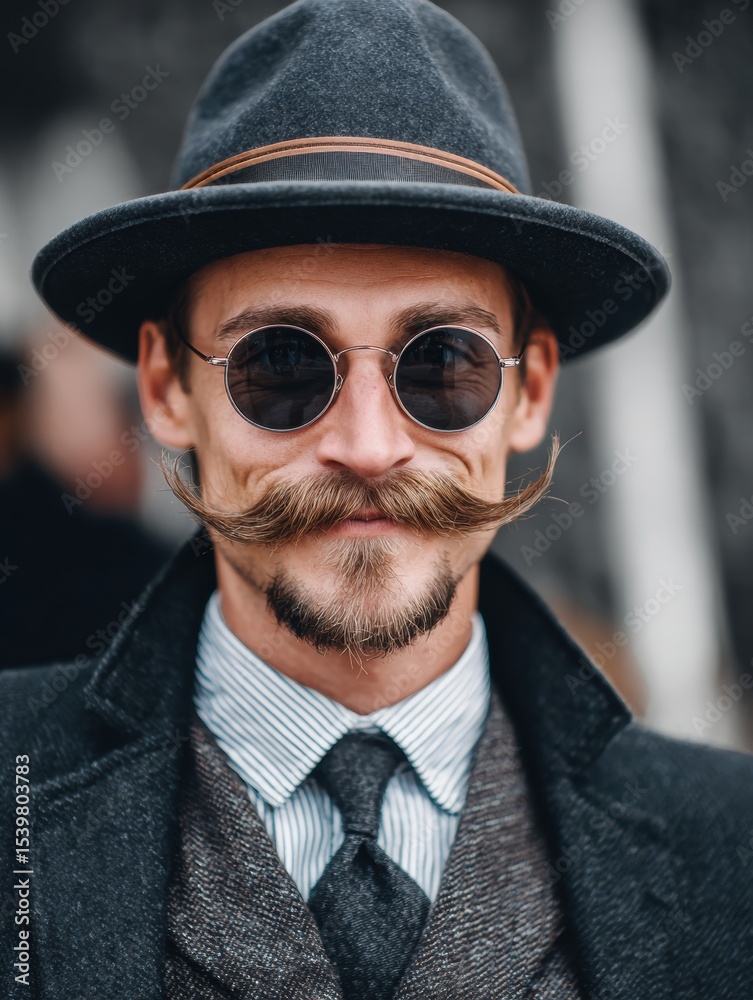 Fototapeta premium Guidelines for Launching a Successful Movember Fundraiser With Style