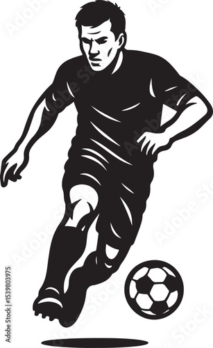 football player silhouette