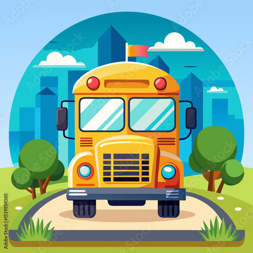 School bus icon 