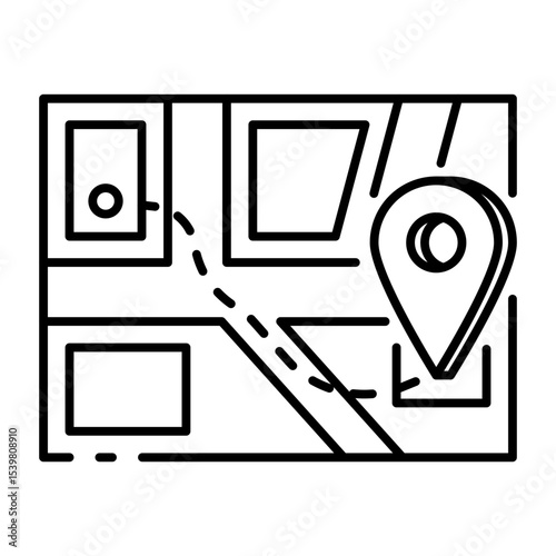 This Destination icon is suitable for Travel and Tourism, etc