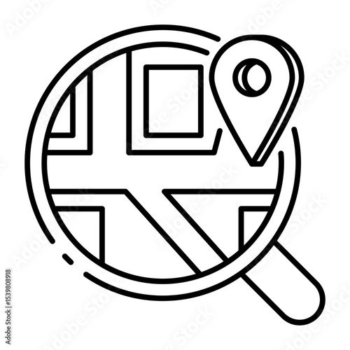 This Location icon is suitable for Travel and Tourism, etc